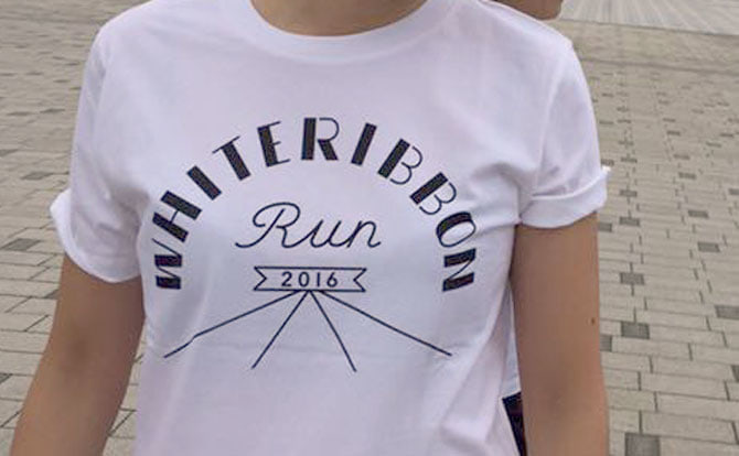 『WHITE RIBBON RUN 2016』可愛いT…