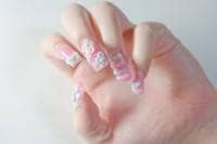左手のネイル