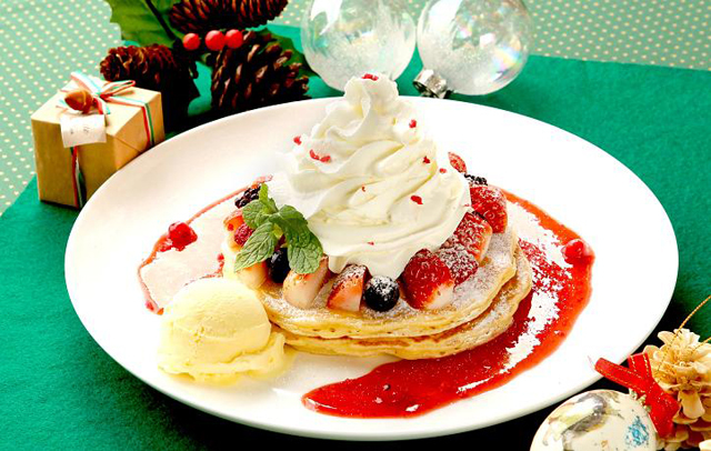 クリスマスパンケーキ