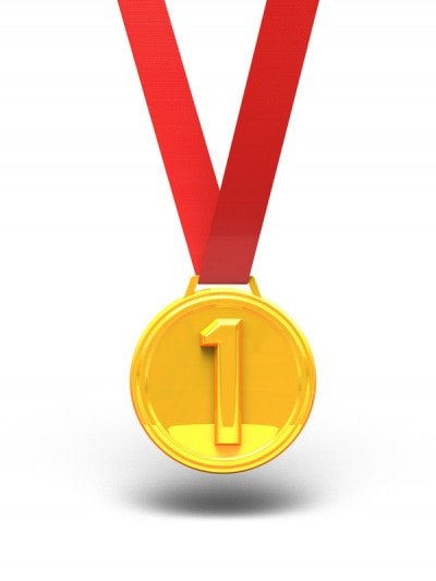 1位のメダル