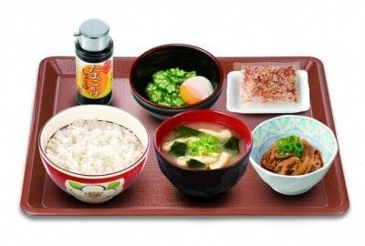 まぜのっけごはん朝食