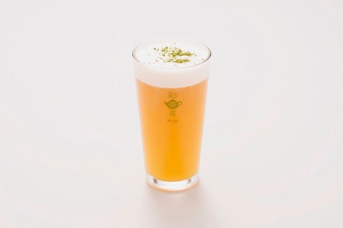 クリームチーズとお茶のコンビなんて今まで出会ったことない! 「岩塩チーズ四季春茶 Mサイズ500円(税込)」