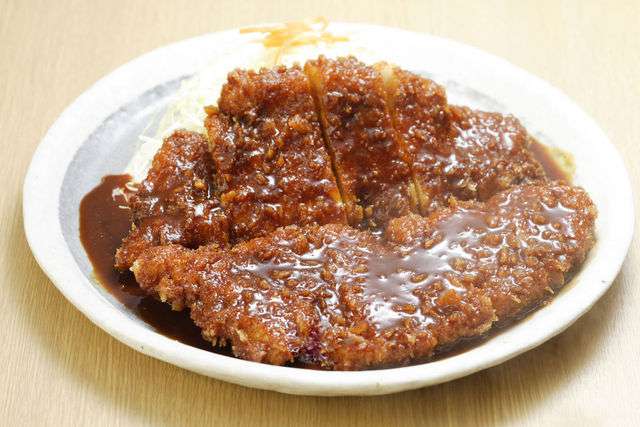 わらじとんかつ 1296円(税込み)